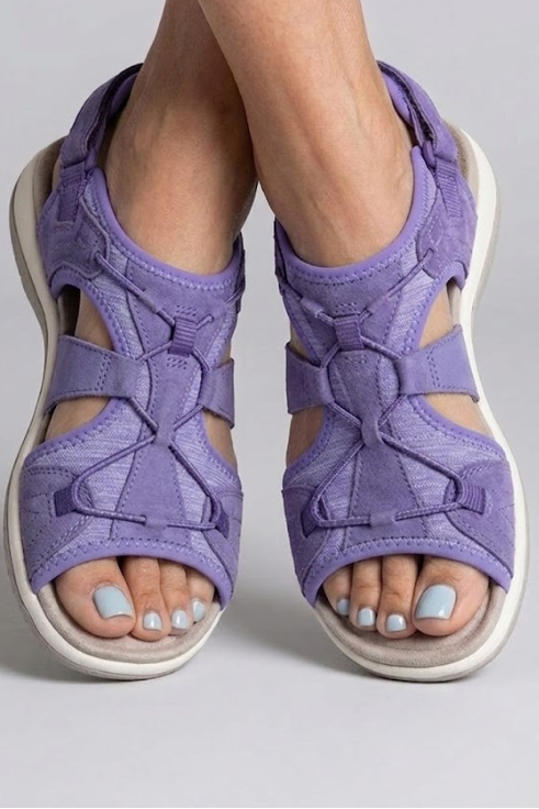 Womens Orthopaedic Leather Sandals Arch Support