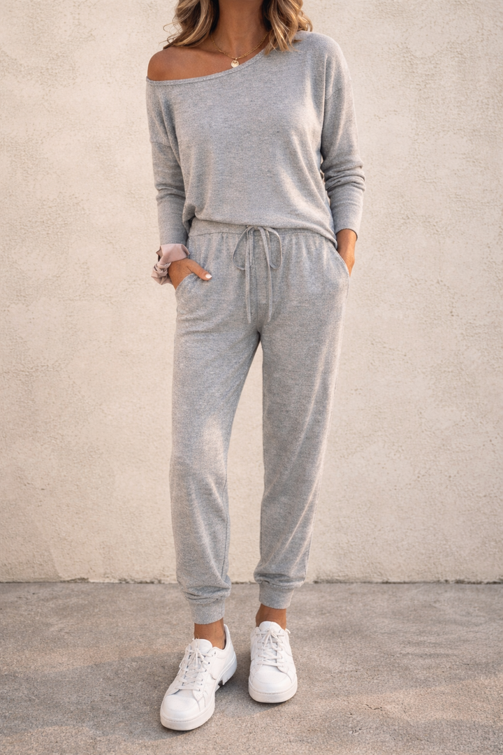 Womens Effortless Chic Two Piece Set