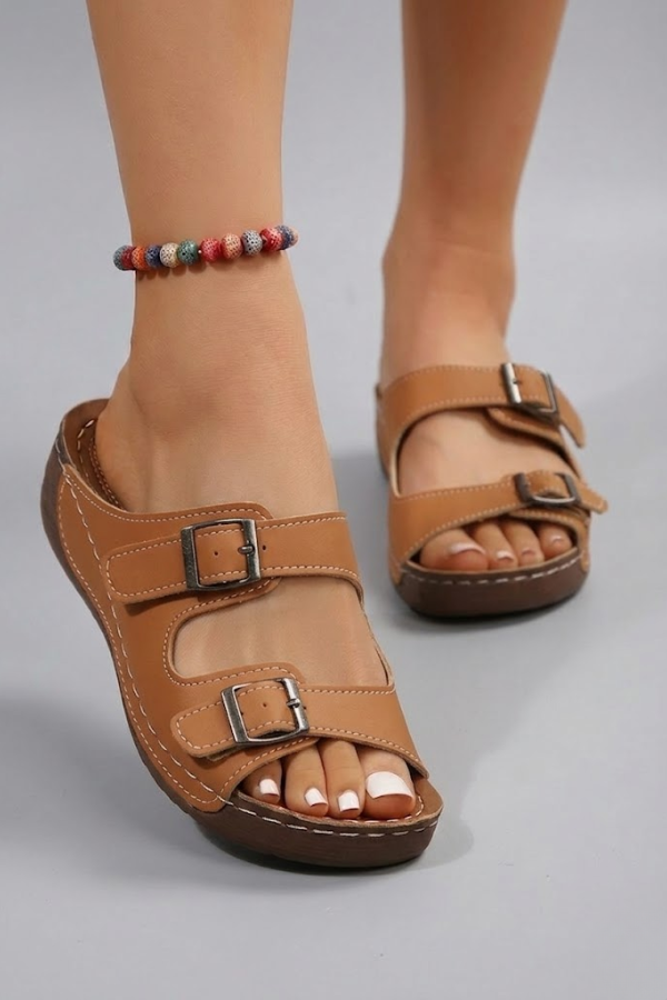 Womens Memory Foam Orthopaedic Sandals Contoured