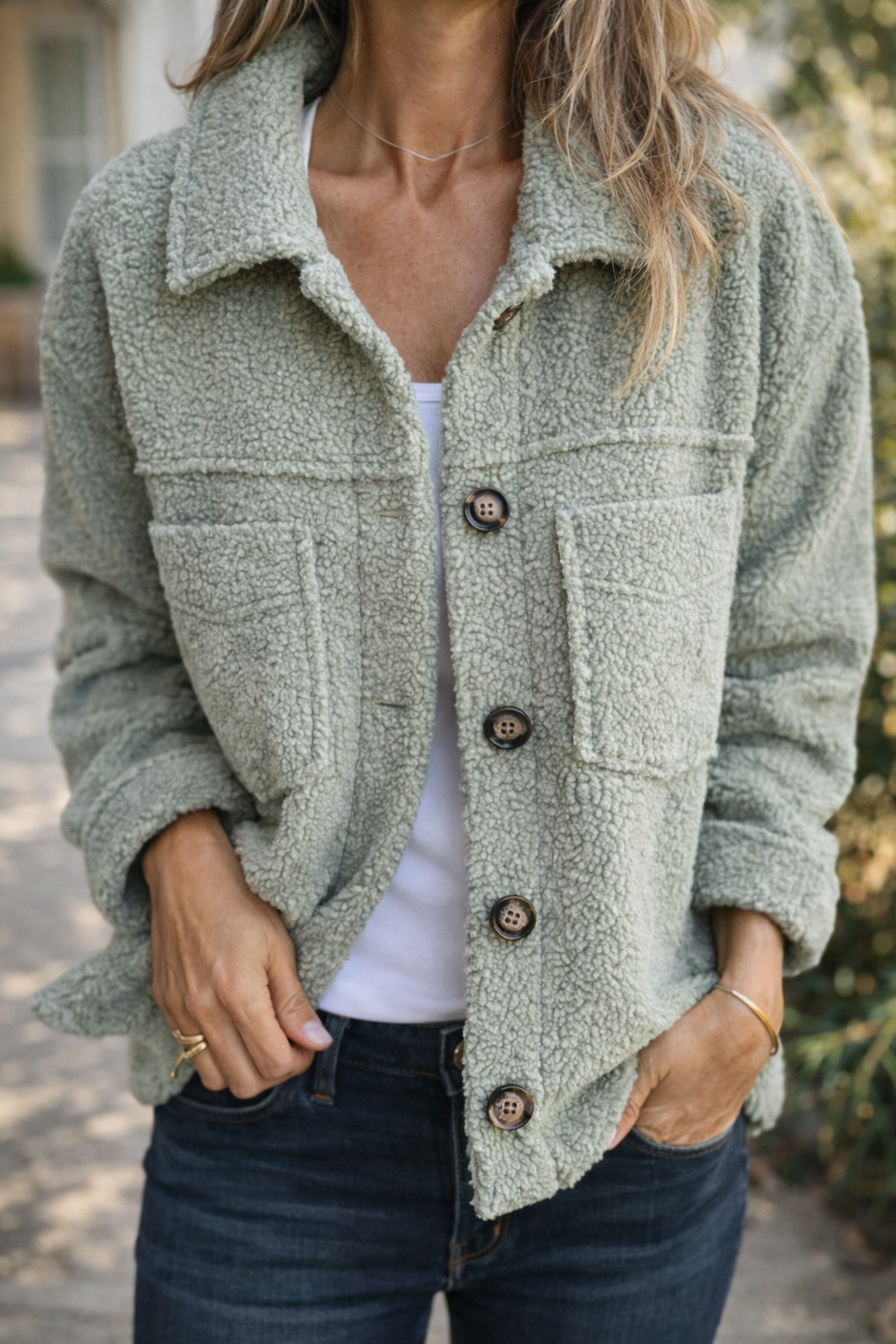 Womens Lapel Collar Jacket Modern Tailored Fit