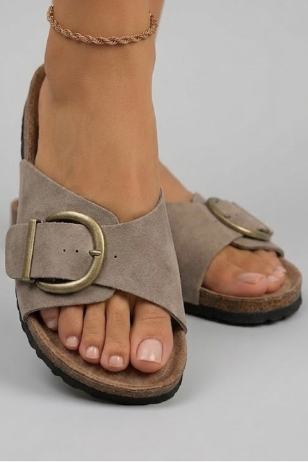 Womens Orthopaedic Comfort Sandals Ergonomic Footbed