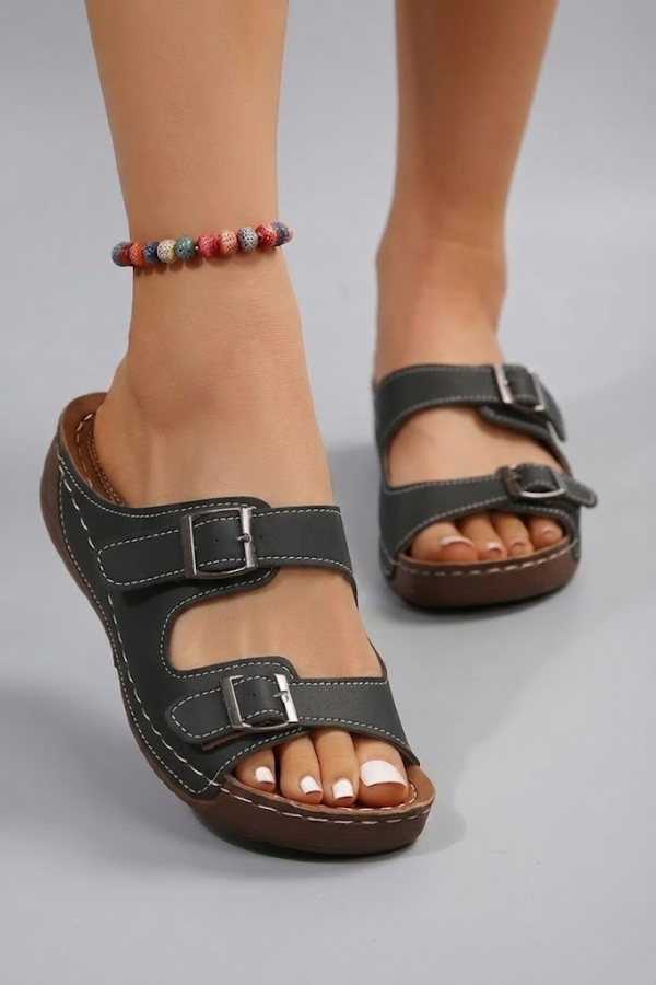 Womens Memory Foam Orthopaedic Sandals Contoured