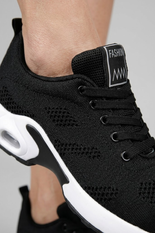 Womens Air Cushion Walking Sneakers Breathable Mesh