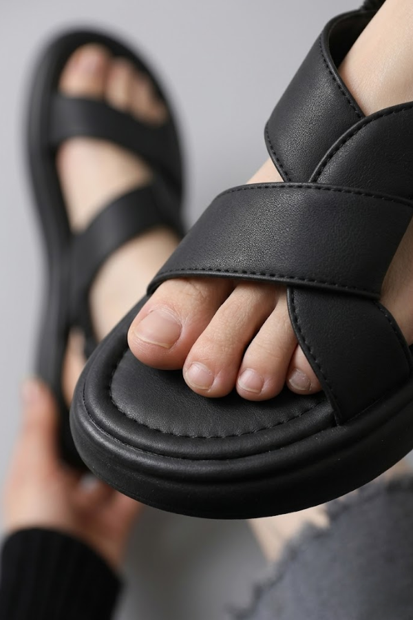 Womens Orthopaedic Wedge Platform Sandals Arch Support