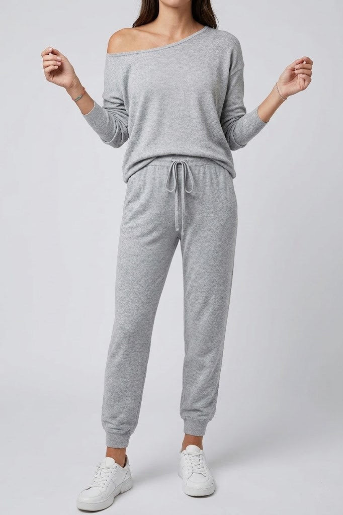 Womens Effortless Chic Two Piece Set