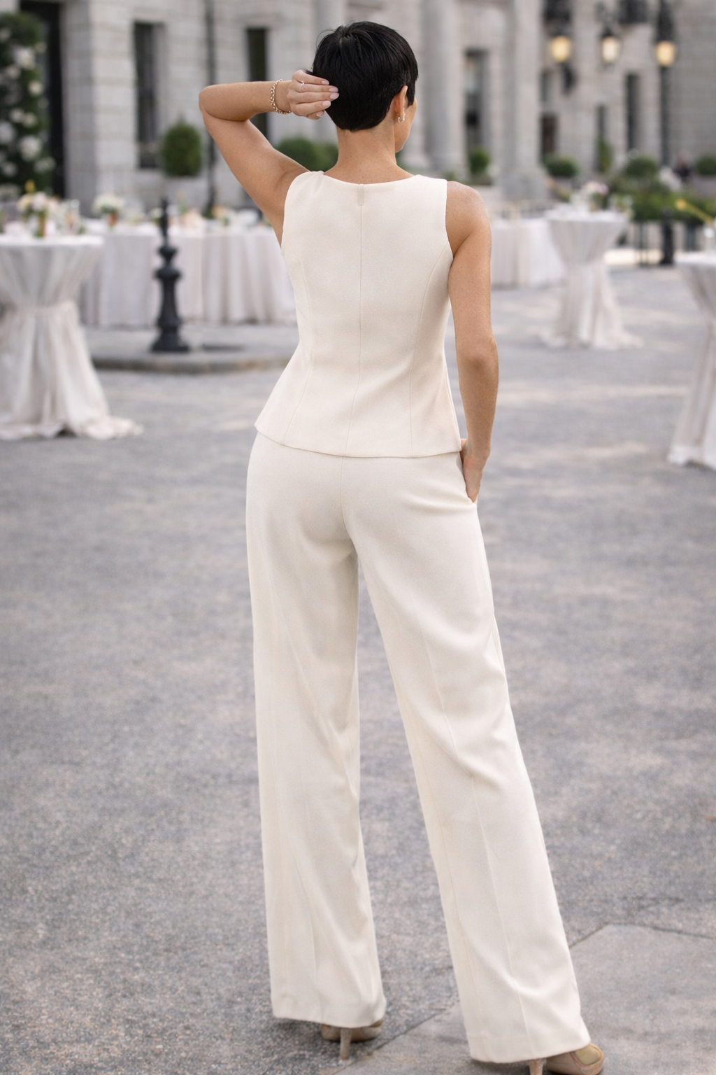 Womens Co Ord Set Matching Top and Trousers