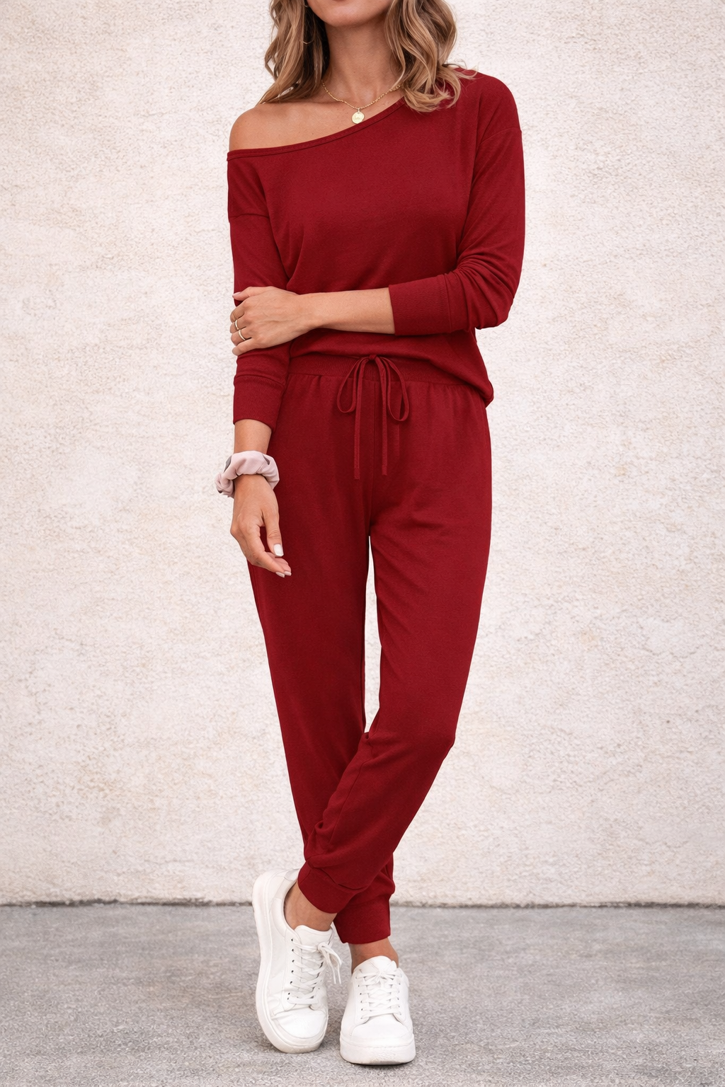 Womens Effortless Chic Two Piece Set
