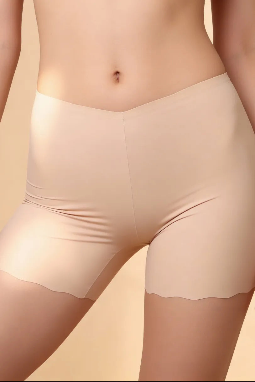 Womens Seamless Slimming Shorts High Waist Tummy Control