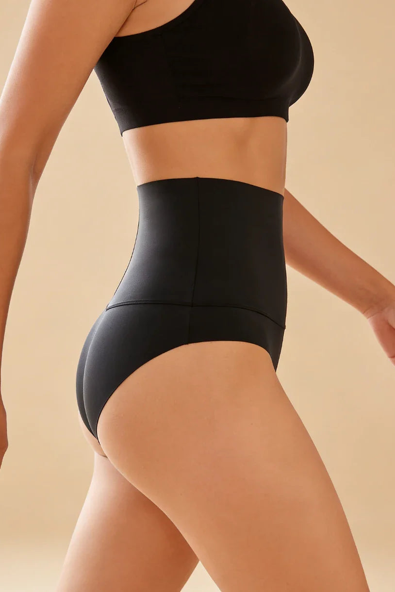 Womens Seamless High Waist Slimming Knickers Tummy Control