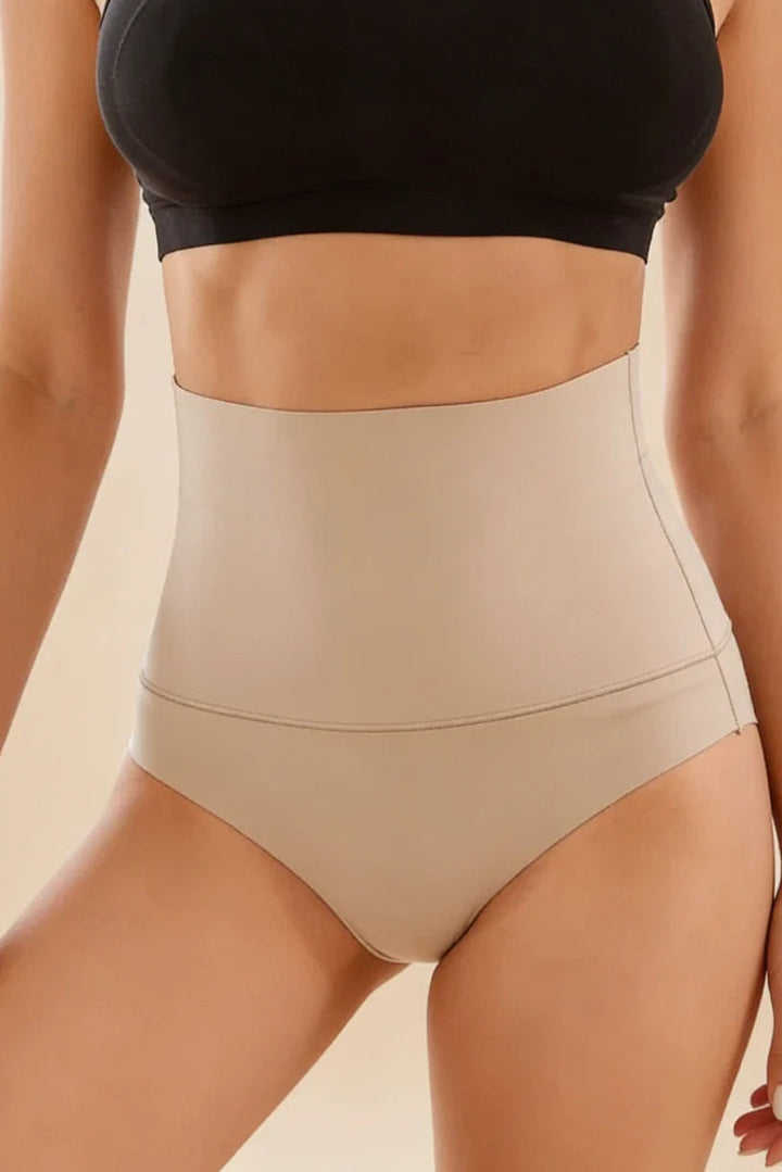 Womens Seamless High Waist Slimming Knickers Tummy Control