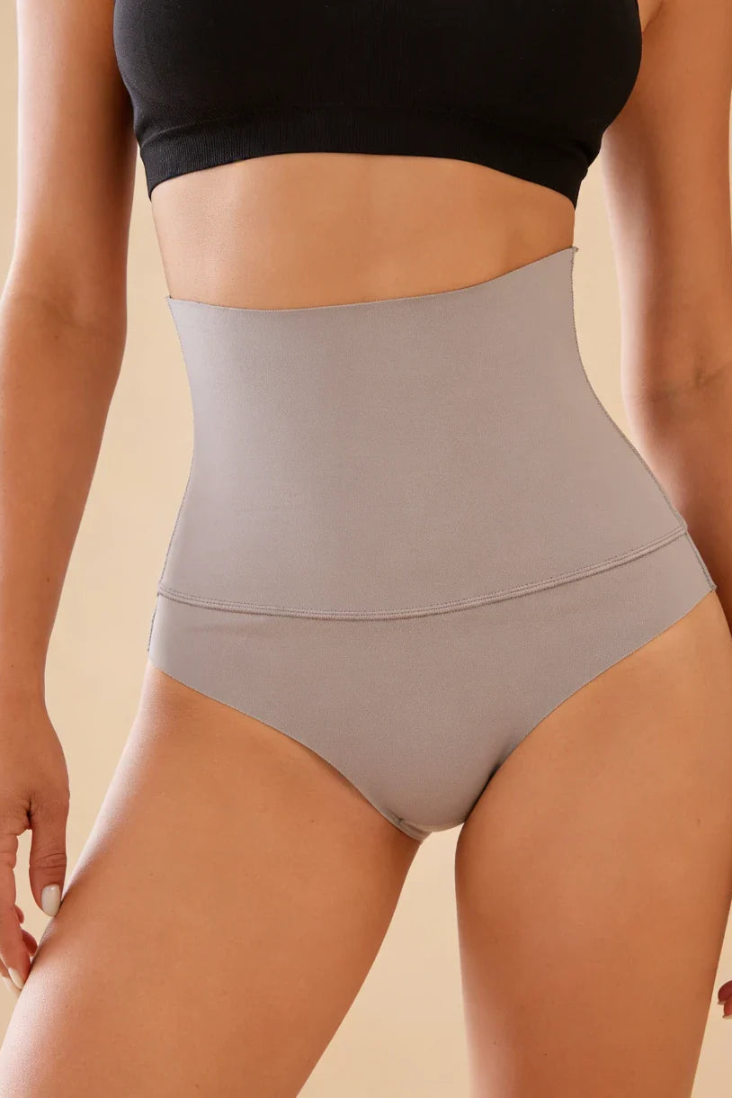 Womens Seamless High Waist Slimming Knickers Tummy Control