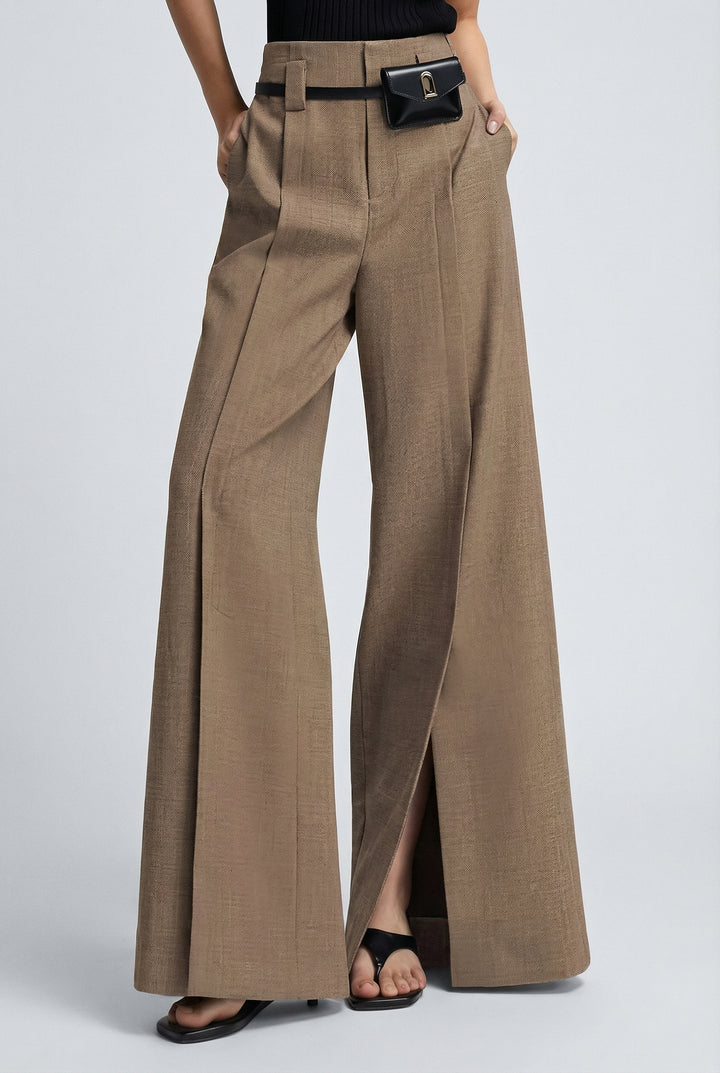Womens Wide Leg Trousers