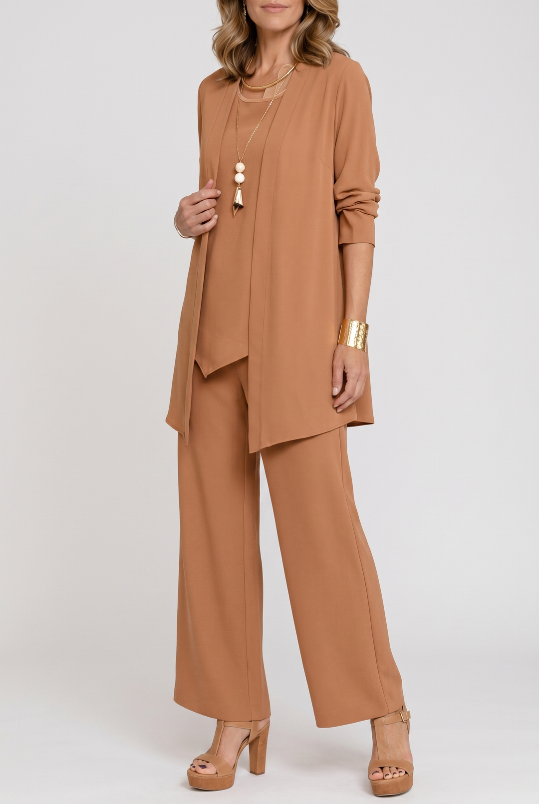 Womens Elegant Formal Coordinated Three Piece Set