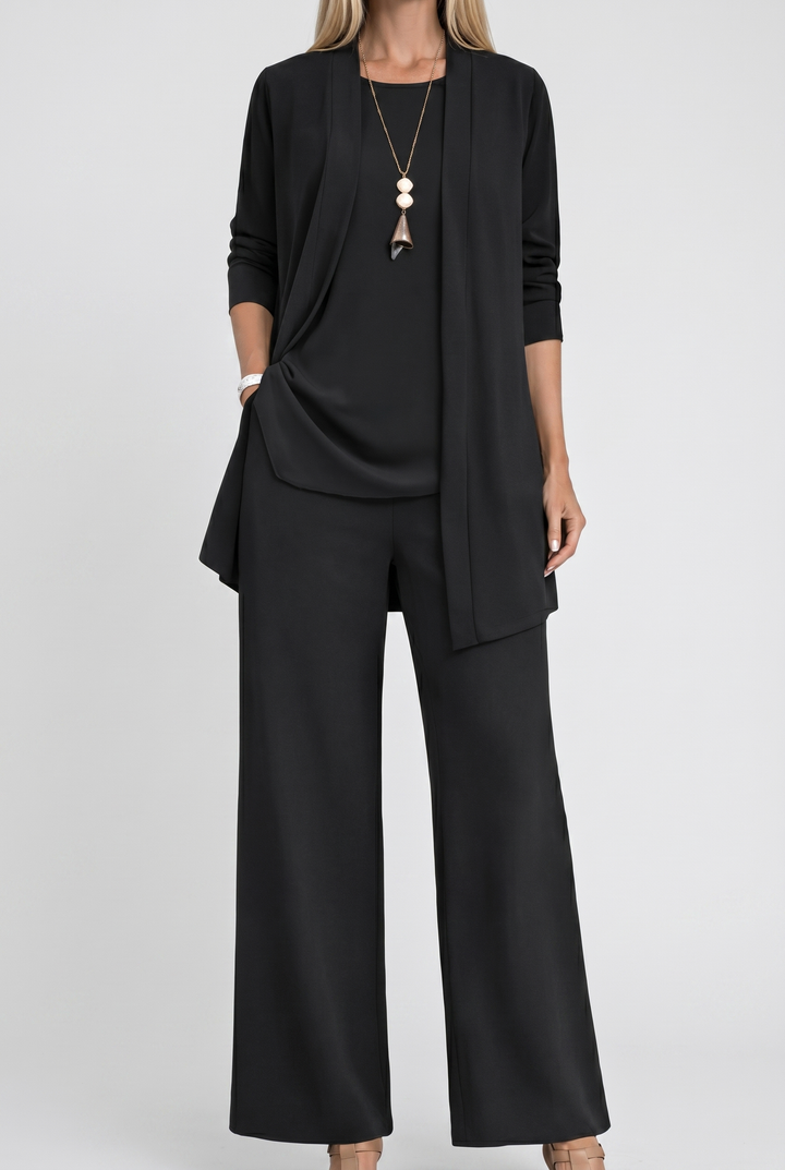 Womens Elegant Formal Coordinated Three Piece Set