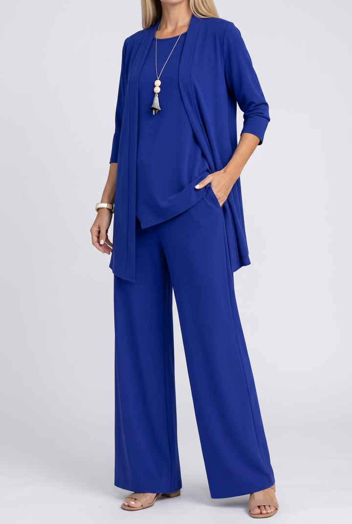 Womens Elegant Formal Coordinated Three Piece Set