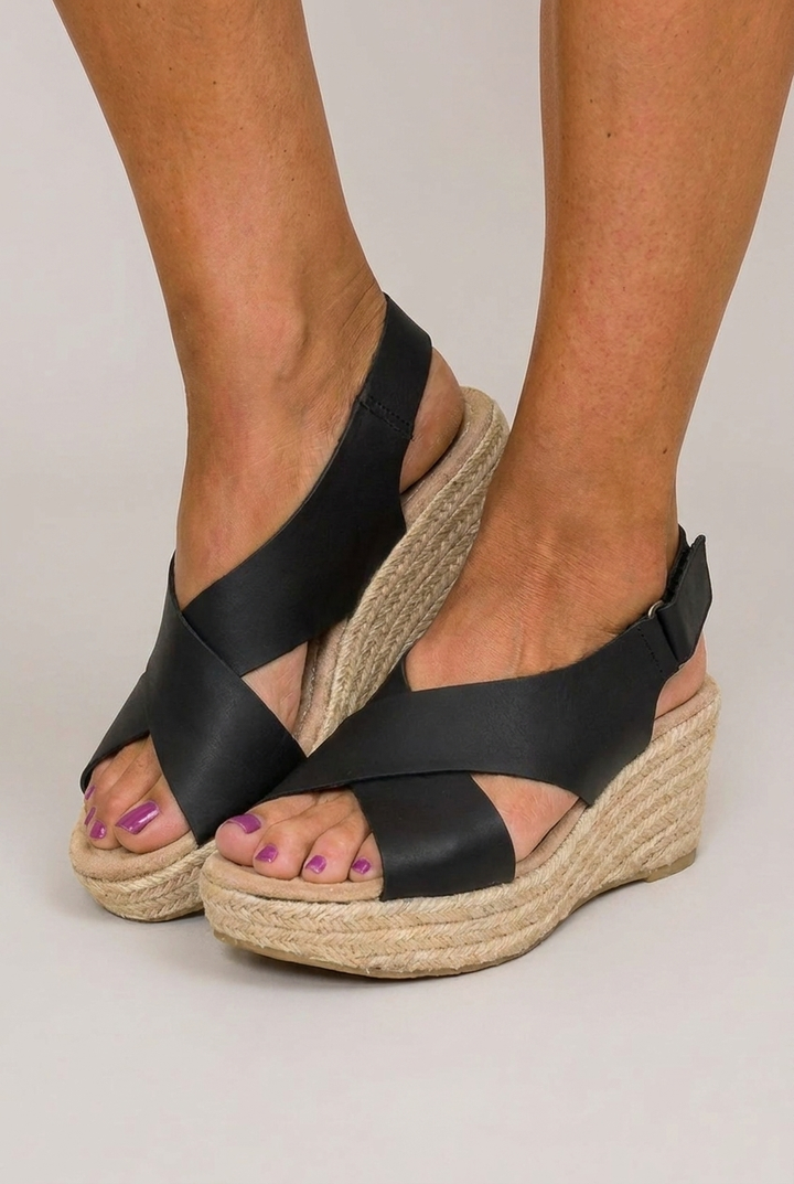 Womens Orthopaedic Summer Sandals Contoured Footbed
