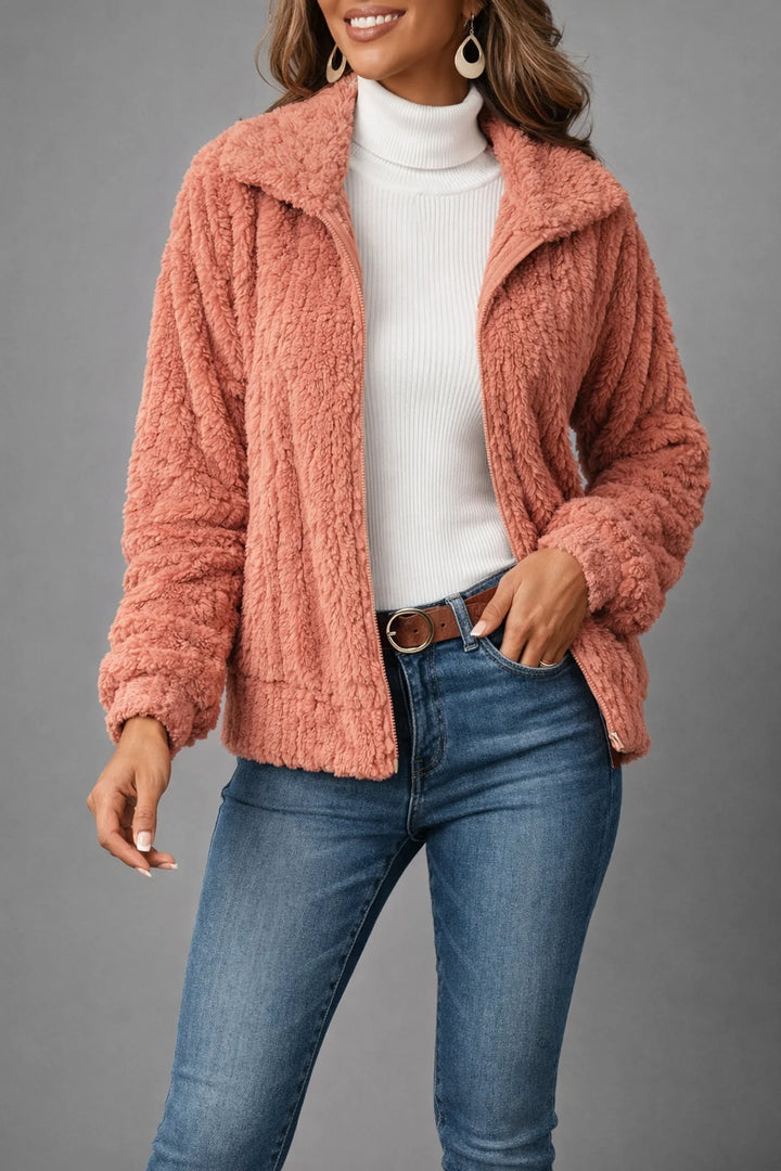 Womens Fluffy Oversized Cardigan Cosy Winter Layer