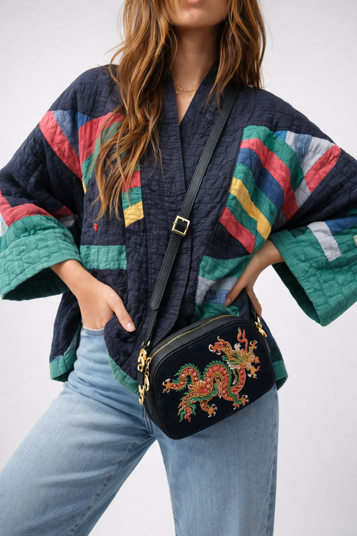 Womens Colourful Oversized Statement Jacket