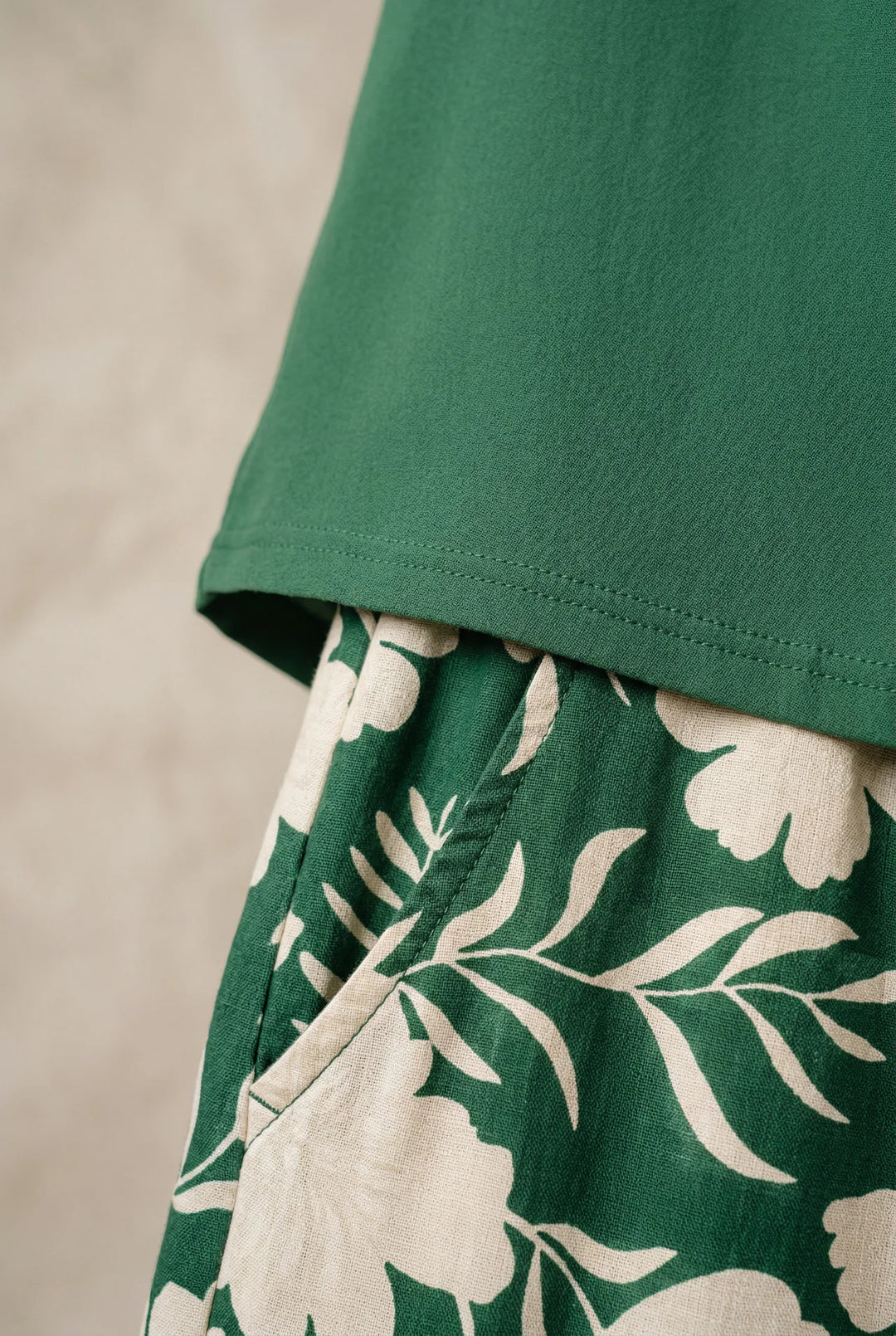 Womens Elegant Relaxed Two Piece Summer Set