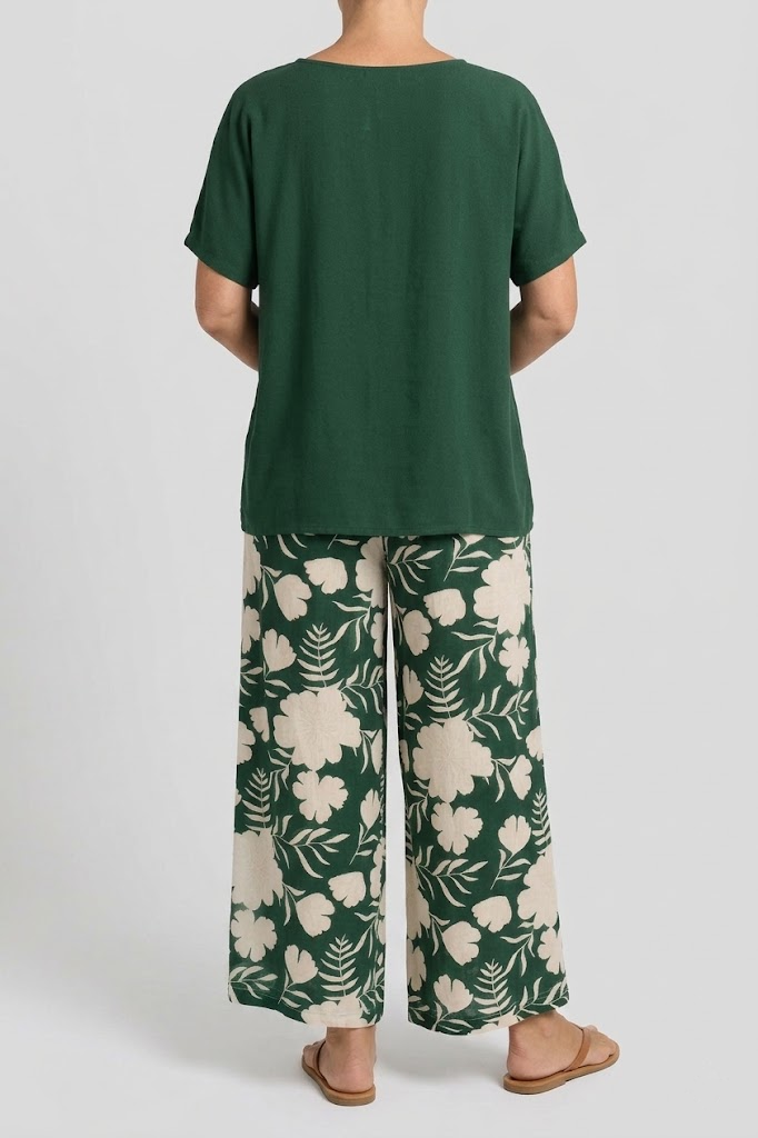 Womens Elegant Relaxed Two Piece Summer Set